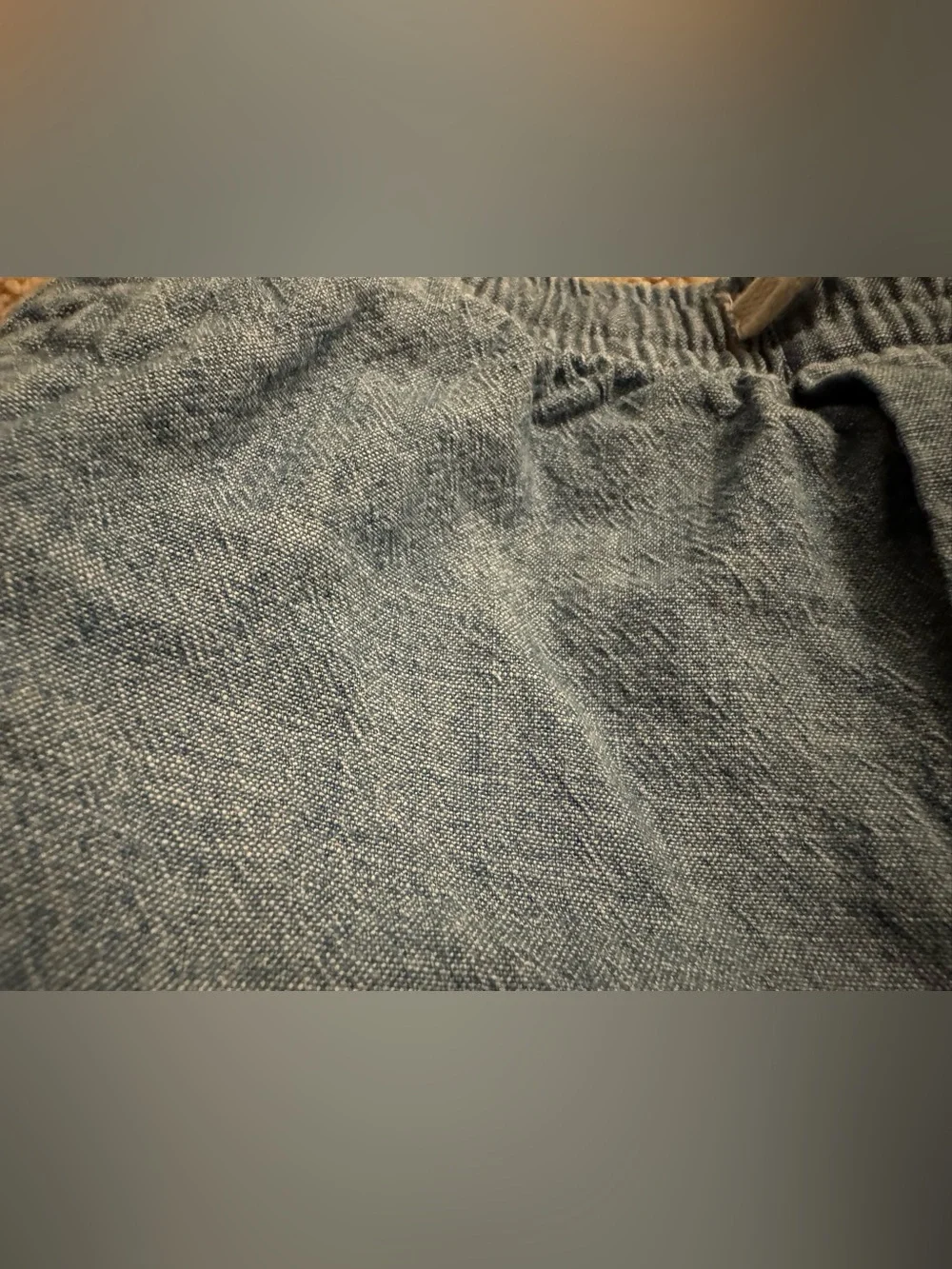 Adorable Baby Gap Boys 4T chambray Denim Pull-On Shorts 100% cotton Toddler boy